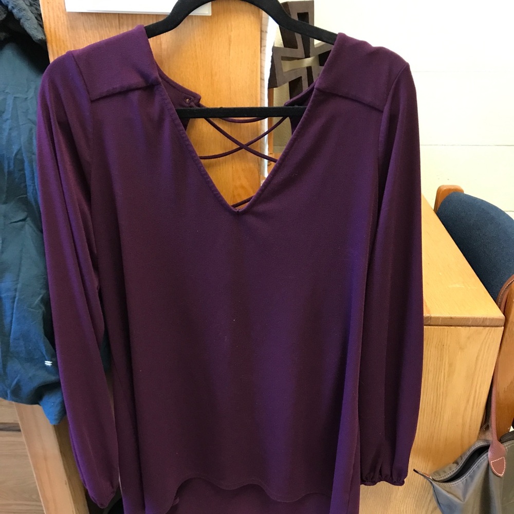 Maroon Express top